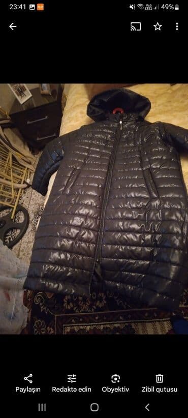 Plaş, L, rəng - Qara