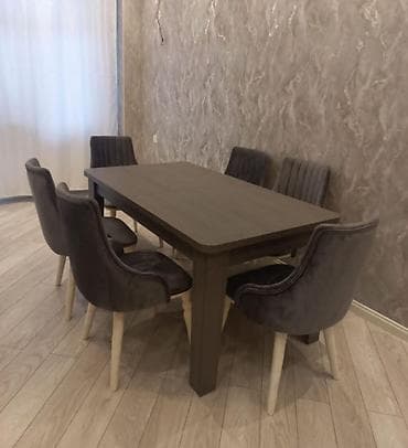 S L🅰/ masa dəsti 6 oturacaqla 700 azn. İstifadə edilməyib, yaşayış
