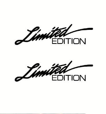 Məhsul: “Limited Edition” yapışqan etiket dəsti Qara rəngli “Limited” — 1