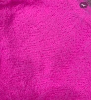 Çaydanlar: H&M uşaq sviteri - Rəng: parlaq fuksiya/çəhrayı - Model — 2