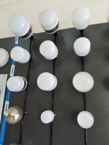 led isiqlar ev ucun: Müxtəlif formalı və ölçülü LED lampalar. Bu lampalar müxtəlif otaqlar — 1