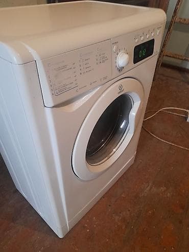 Бытовая техника: Стиральная машина Indesit, 5 кг, На запчасти, Автомат, Есть сушка, Нет кредита, Бесплатная доставка — 4