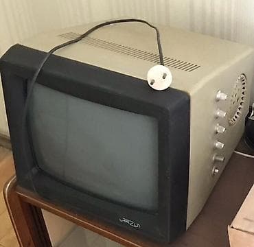 Vintage “VƏRZAN” borulu (CRT) televizor - Kompakt stolüstü model