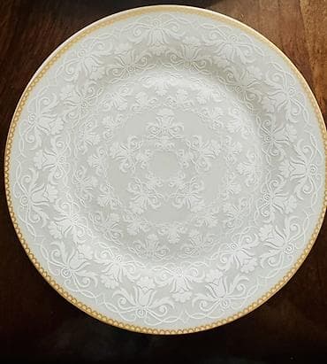 versace servis: Nahar dəsti, rəng - Ağ, Farfor, 6 nəfərlik — 4