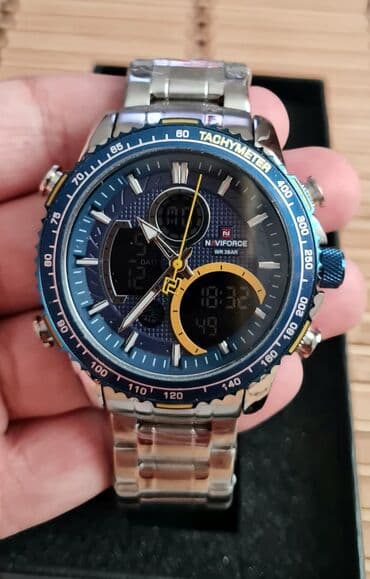 w26 plus smart watch: Yeni, Qol saatı, NaviForce, rəng - Gümüşü — 9