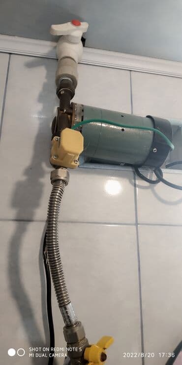 вакуумный водяной насос: Su mühərriki qidrafonlu satılır. 1.5 atmasfer. İshlek veziyyetde — 2