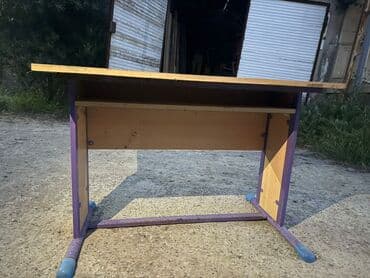 dikt taxta: Компьютерный стол, Нераскладной, Фанера, Прямоугольный стол — 3