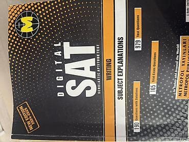 Məhsul: Metropol Yayınları – Digital SAT Writing: Subject Explanations