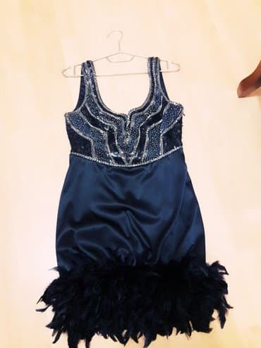 atlas donlar: Вечернее платье "атлас и бисер" — 2