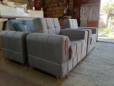 barometr nədir: Divan, 2 kreslo, Açılmayan — 4