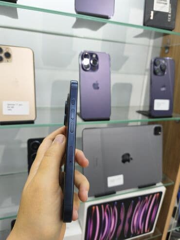 14 pro 256 gb: IPhone 15 Pro, 256 GB, Blue Titanium, Face ID — 7