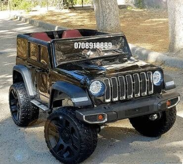 электромобиль: Uşaq maşını, yeni elektromobil JEEP RUBİCON İki nəfərlik uşaq maşını — 1