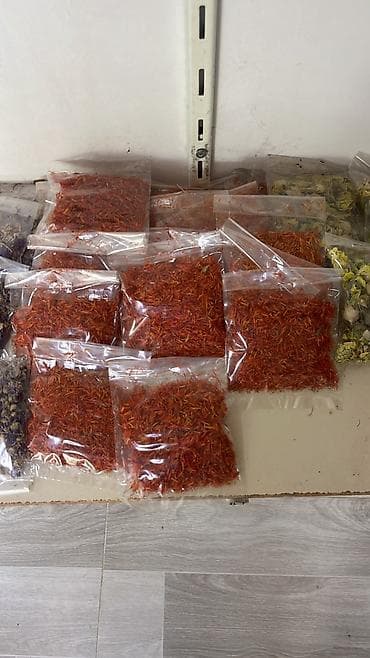 icki qiymetleri: Qurutulmuş bitki çayı qarışıqları və ədviyyatlar – paketlərlə - Gül — 3