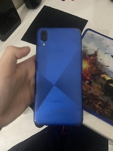 irşad iphone 15 pro max 256: Samsung A10e, rəng - Mavi, Barmaq izi — 1