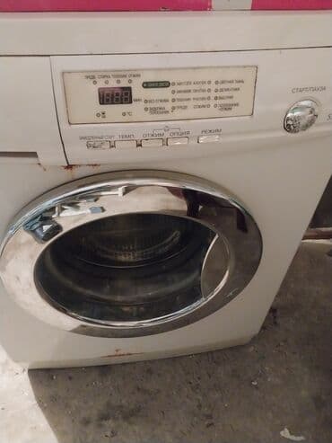 sas: Стиральная машина Samsung, 6 кг, Б/у, Автомат, Есть сушка — 2