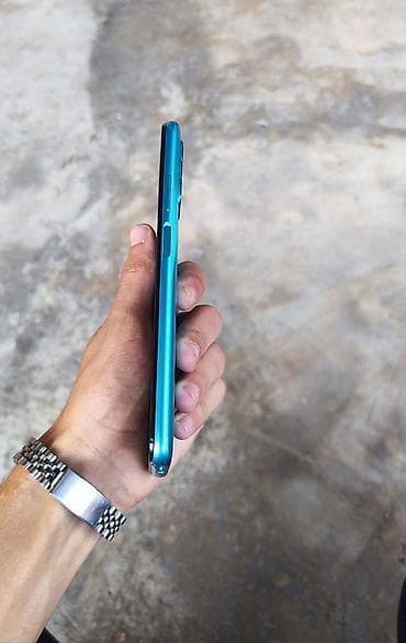 iphone 9 mini: Redmi Note 9T, 128 GB, rəng - Mavi, Barmaq izi — 3