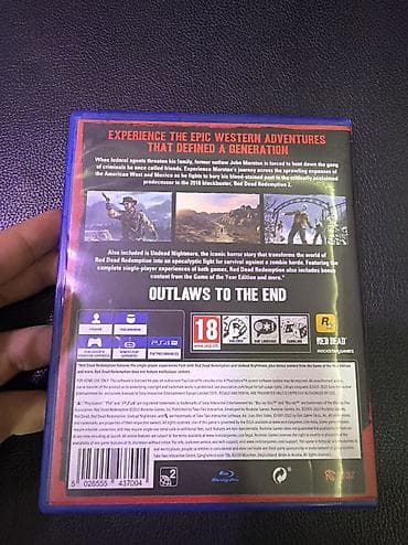 Red Dead Redemption 1 (PS4) İdeal Vezyetdedir Cızıqsızdır — 3