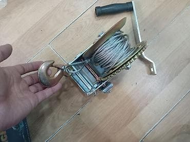kabel yeri acan: Məhsul: Mexaniki dişli vintç (Gear Winch) Texniki xüsusiyyətlər: - — 2
