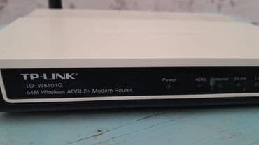 modem adsl wifi: WI-FI Modem "TP Link TD8101G" satılır. İşlənib vəziyyəti yaxşıdır. 1 — 2