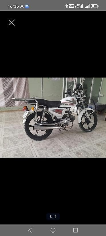 maqnitola az: Moped/motosiklet – “AF50” model, ağ rəng. Xüsusiyyətlər: - 50 cc hava — 1