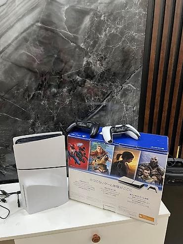 plestesen 5: PlayStation 5 (PS5) – diskli versiya Komplekt: - PS5 konsolu (ağ/qara — 2