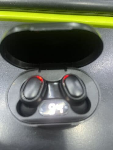 bulutuz qulaqliq: TWS simsiz qulaqcıq dəsti - Kompakt şarj qutusu ilə gəlir; ön paneldə — 2