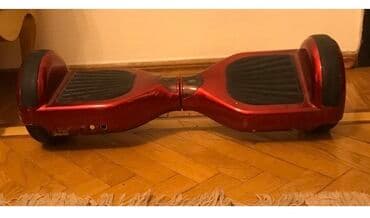 mopedlər elekdirikli: Segway Hoverboard,reng bordo-girmizi,batareya zaradka shnur — 1