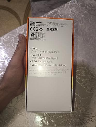plesteysn 2: Tecno Spark, 256 GB, rəng - Qara, Zəmanət — 2