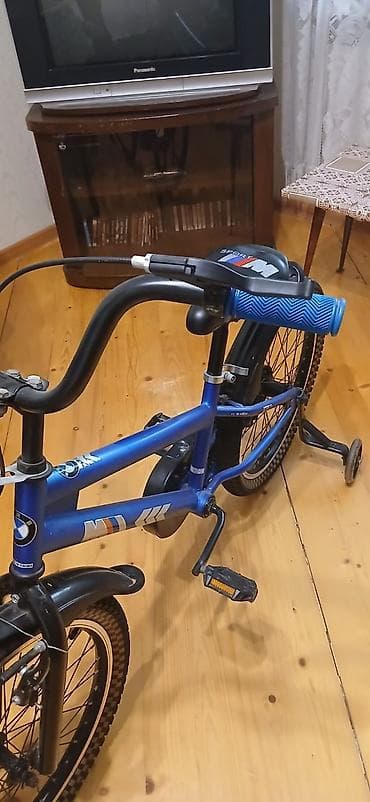 vesabetlər: Uşaq velosipedi – mavi rəng, BMX tərzində çərçivə Xüsusiyyətlər: - — 5
