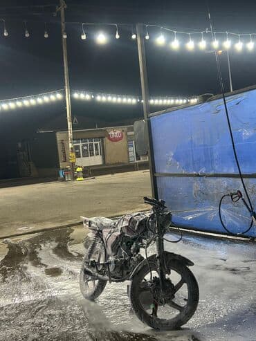 питбайк в баку: Kustom boyama ilə fərqləndirilmiş şəhər motosikleti - Rəng: qırmızı — 3