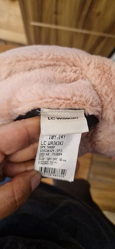 Üst geyimləri: LC Waikiki uşaq papağı – qulaqcıqlı, tüklü trappa şapka - Brend: LC — 3