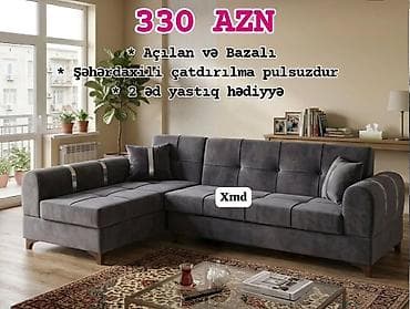 tek divan modelleri: Künc divan, Açılan, Bazalı, Şəhərdaxili pulsuz çatdırılma — 1
