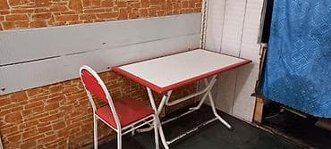 stuldan: Stullar ilə, Düz masa, 2 nəfər — 3