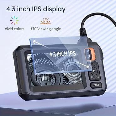 playsation 4: 4.3 Düym IPS LCD Ekranlı Sənaye Endoskopu, 8mm Tək Linzalı IP67 Su — 6