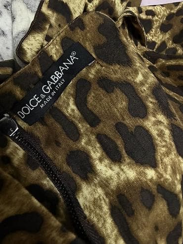 green good lux: Original Dolce &Gabbana midi don 44 ölçü. 1 dəfə toya geyinilib — 2