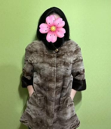 Zərif qadın kürkü – qısa model - Material: təbii xəz (yumşaq, sıx — 1