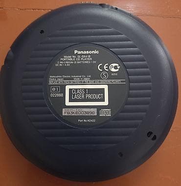 Минидиск-плееры: ♦️ Panasonic SL-SX418 portativ CD pleyer 💢MP3 faylları yazılmış — 2