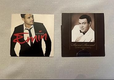 dvd kinolar: Musiqi diskləri dəsti - Emin – “Wonder” albomu (CD). Cover üzərində — 1
