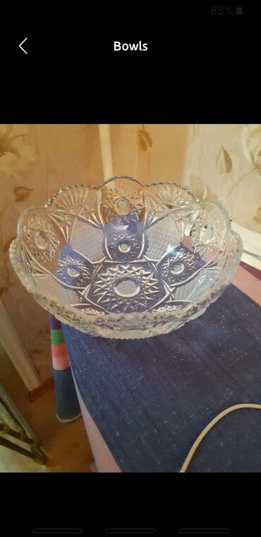 toy gülləri: Vaza dəsti, Xrustal — 16