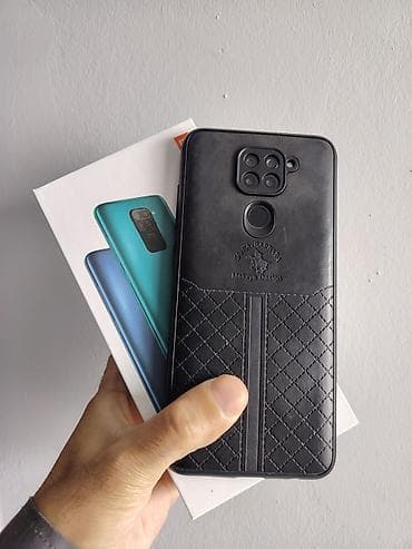 not: Redmi Note 9, 64 GB, rəng - Göy, Barmaq izi, İki sim kartlı, Face ID — 1