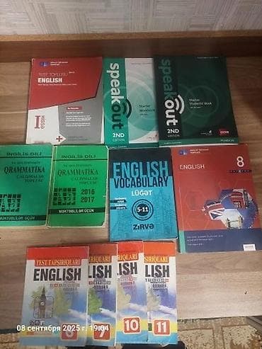 Təsvir: - Abituriyentlər üçün “Test Toplusu English” (I hissə, 2023 — 5
