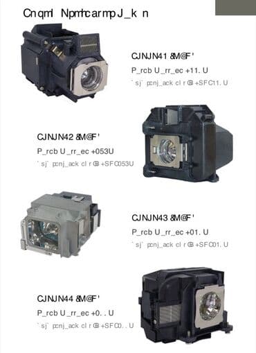 powerful tv: Məhsul: Proyektor lampaları və lampalı modul blokları Təsvir: - — 10