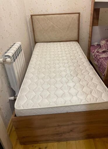 Столы и стулья: Односпальная кровать — 1