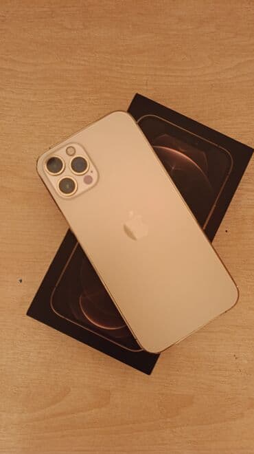 ustol üstü qaz: IPhone 12 Pro, 128 ГБ, Matte Gold, Face ID, Отпечаток пальца — 3