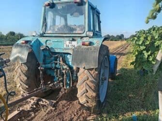 qoşqu turbo az: Traktor Belarus (MTZ) 82, 1985 il, 82 at gücü, motor 4.7 l, İşlənmiş — 6