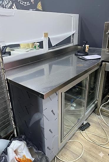 Dərin dondurucular: Restoran ücün STATİK Dezgah soyuducusu uzunu 190 Hün 85.eni 80.sm. 2 — 1