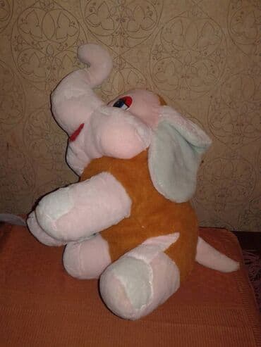 Uşaq arabaları: Игрушки 3 штуки за 30 azn. Мамонтенок : размер 55 / 39 см. Заяц  — 2