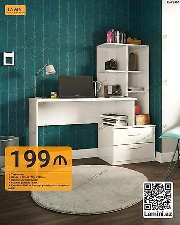 Künc masa, Stulsuz, Polkalı, Siyirməli, Sadə laminat