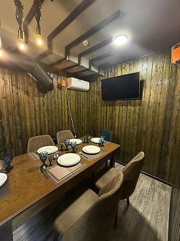 ev: Hazir Cay Evi Restoran biznesi satilir 16,500 Obyekt icarəsi 2,200 m — 9