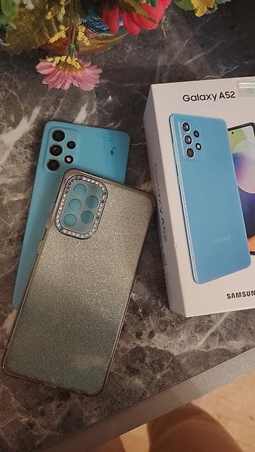 samsung a52 case: Samsung Galaxy A52, rəng - Mavi, Sensor — 3
